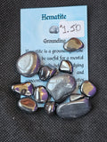 Hematite Crystal Tumble ✨🧲🩶