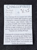 Chalcopyrite Crystal aka Tumbled Peacock Ore ⚜️🦚✨🤩