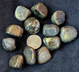 Chalcopyrite Crystal aka Tumbled Peacock Ore ⚜️🦚✨🤩