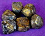 Chalcopyrite Crystal aka Tumbled Peacock Ore ⚜️🦚✨🤩