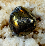 Chalcopyrite Crystal aka Tumbled Peacock Ore ⚜️🦚✨🤩