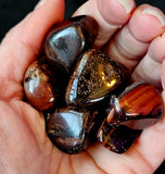 Red Tigers Eye Crystal Tumble♥️👁️🐯🐅🍒