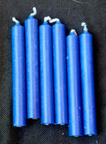 SM. Royal Blue Taper Candle 🕯️ ✨💙🔵🔥