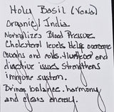 Fresh Cut & Dried Organic Holy Basil 😇🌿🫚