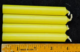 SM. Bright Yellow Taper Candle 💛✨