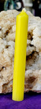 SM. Bright Yellow Taper Candle 💛✨
