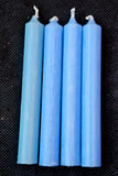 SM. Sky Blue Taper Candle 🕯️💎✨🩵