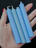 SM. Sky Blue Taper Candle 🕯️💎✨🩵