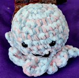 'Dusty Rose' Octobaby Crocheted Plushie ✨🦑🐙🩷🌹