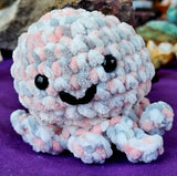 'Dusty Rose' Octobaby Crocheted Plushie ✨🦑🐙🩷🌹