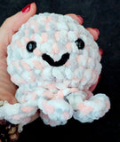 'Dusty Rose' Octobaby Crocheted Plushie ✨🦑🐙🩷🌹