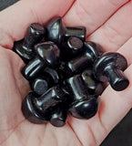 Black Obsidian Crystal Mini Mushroom 🍄🖤🍄