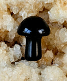 Black Obsidian Crystal Mini Mushroom 🍄🖤🍄