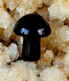 Black Obsidian Crystal Mini Mushroom 🍄🖤🍄