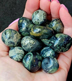 Kambaba Jasper Round Crystal Tumble 💚✨🤩🖤