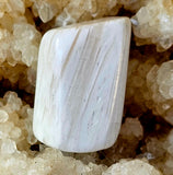 Scolecite Zeolite Crystal Tumble ✨🤩🤯🤍🐻‍❄️