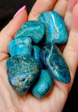 Apatite Crystal Tumble ✨💠💙✨