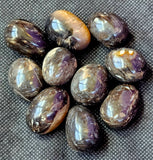 LG. Rounded Feather Agate Crystal Tumble ✨🪶🍂🍄‍🟫