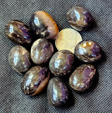LG. Rounded Feather Agate Crystal Tumble ✨🪶🍂🍄‍🟫