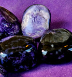 Charoite Crystal Tumble 💜✨🤩🤯🖤