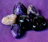 Charoite Crystal Tumble 🐈‍⬛✨💜🤯