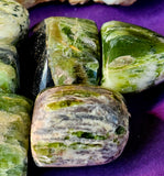 Green Tourmaline Crystal Tumble💚🍏
