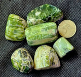 Green Tourmaline Crystal Tumble💚🍏