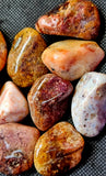 LG. Pink Agate Crystal Tumble ✨🤩🩷🤍🧡❤️