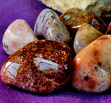 Lake Superior Agate Crystal Tumble ❤️✨❤️🚣🌊
