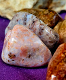 LG. Pink Agate Crystal Tumble ✨🤩🩷🤍🧡❤️
