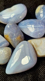 Blue Lace Agate Crystal Tumble ✨🤍🔵🩵💙💎
