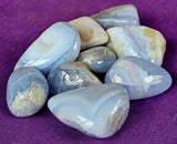Blue Lace Agate Crystal Tumble ✨🤍🔵🩵💙💎