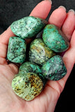 African Turquoise Crystal Tumble ✨🤩💎💚🩵💙