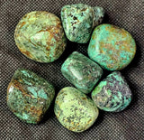 African Turquoise Crystal Tumble ✨🤩💎💚🩵💙