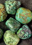 African Turquoise Crystal Tumble ✨🤩💎💚🩵💙