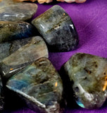 Labradorite Crystal Tumble ✨⚜️💎🩶