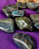 Labradorite Crystal Tumble ✨⚜️💎🩶