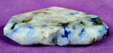 ✨RARE✨ LG. Dumortierite Crystal Faceted Heart 🤍✨😍🤯💙💠