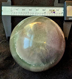 LG. Banded Fluorite Crystal Sphere 💜💚🔮💙🩵