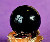 Mini Black Obsidian Crystal Sphere ✨🔮🖤✨