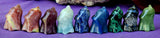 Assorted Crystal Ghost Kitty Cat Carvings 👻🐈💎🔮🥰🐈‍⬛😻