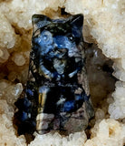 Assorted Crystal Ghost Kitty Cat Carvings 👻🐈💎🔮🥰🐈‍⬛😻