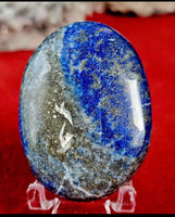 Lapis Lazuli Crystal Palmstone 💙⚜️🌀