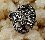 Unisex 925SS Tree of Life Ring 💍💎✨💚🤩🌳