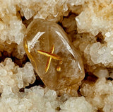 Tumbled Natural Citrine Crystal Rune Set 🤯⚜️🌛💛🎗️🕉️🧙‍♀️
