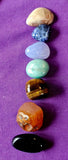 Complete Chakra Set of Seven Crystal Tumbles 🔮💎🌈💐🪨