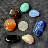 Complete Chakra Set of Seven Crystal Tumbles 🔮💎🌈💐🪨