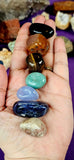 Complete Chakra Set of Seven Crystal Tumbles 🔮💎🌈💐🪨