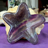 THICK Rainbow Fluorite Crystal Star ⭐✨💙💚💜🌈