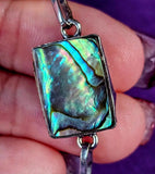 SS 925 Clear Abalone Shell Adjustable Bracelet 🐚🪸🌊📿